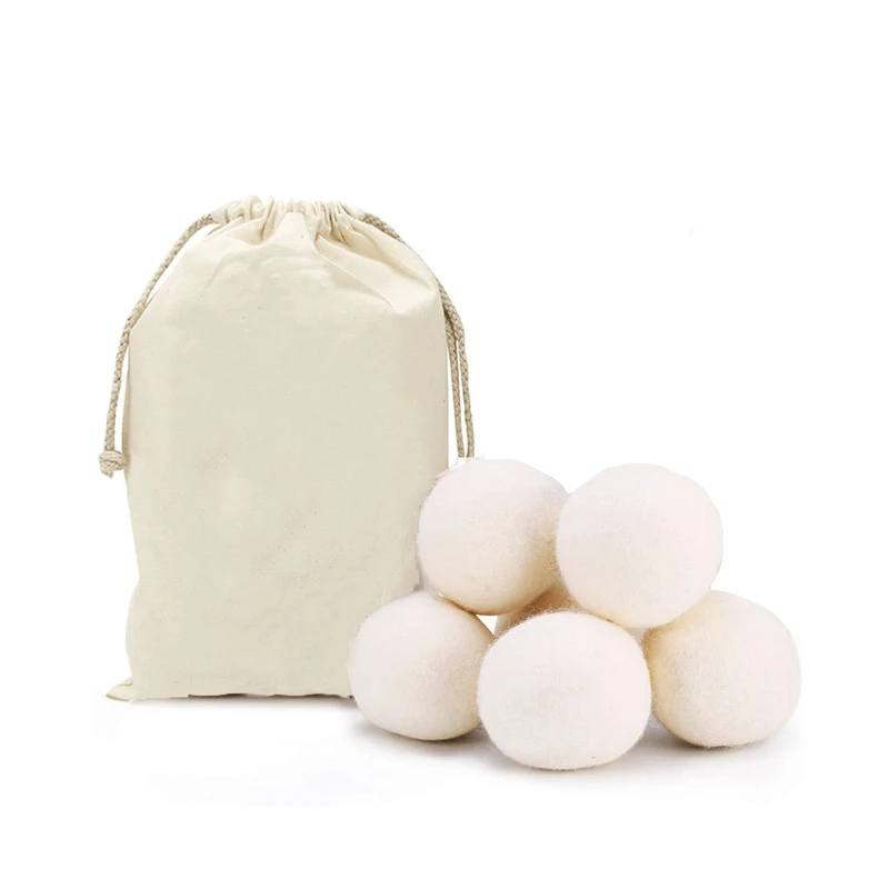 2025 Bestseller Organic Handmade 100% New Zealand Wool Dryer Balls in Stock Laundry Balls & Discs