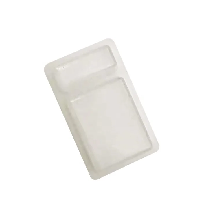 Food Grade 2 Compartment PP Plastic Clear Blister Sauce Insert Tray