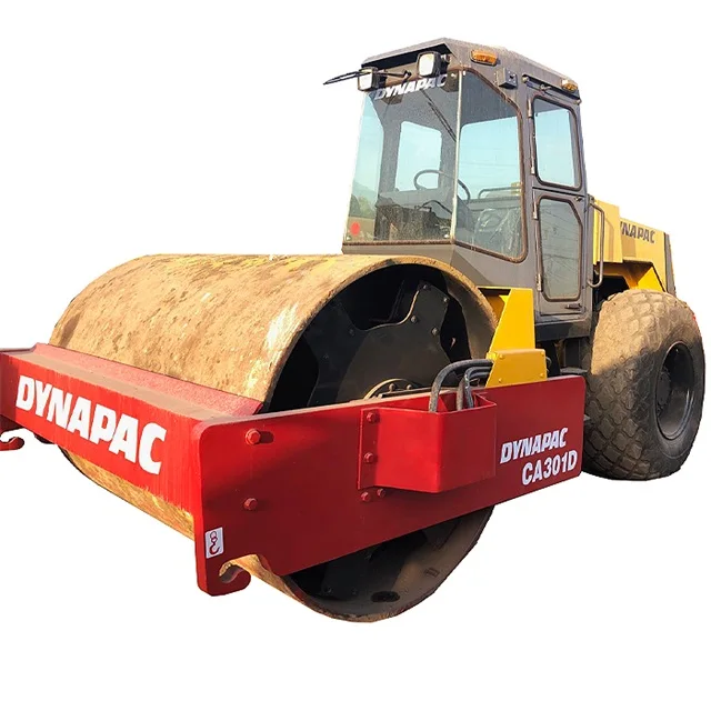 12 ton 14 ton 20 ton 2021 Used Dynapac CA301D road roller Single Drum Roller for road machinery in stock