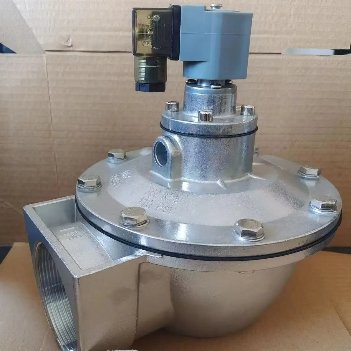 Explosion-proof Diaphragm Pulse Valve 1 Inch 24vdc For Explosive Gas And Flammable Powder Environment