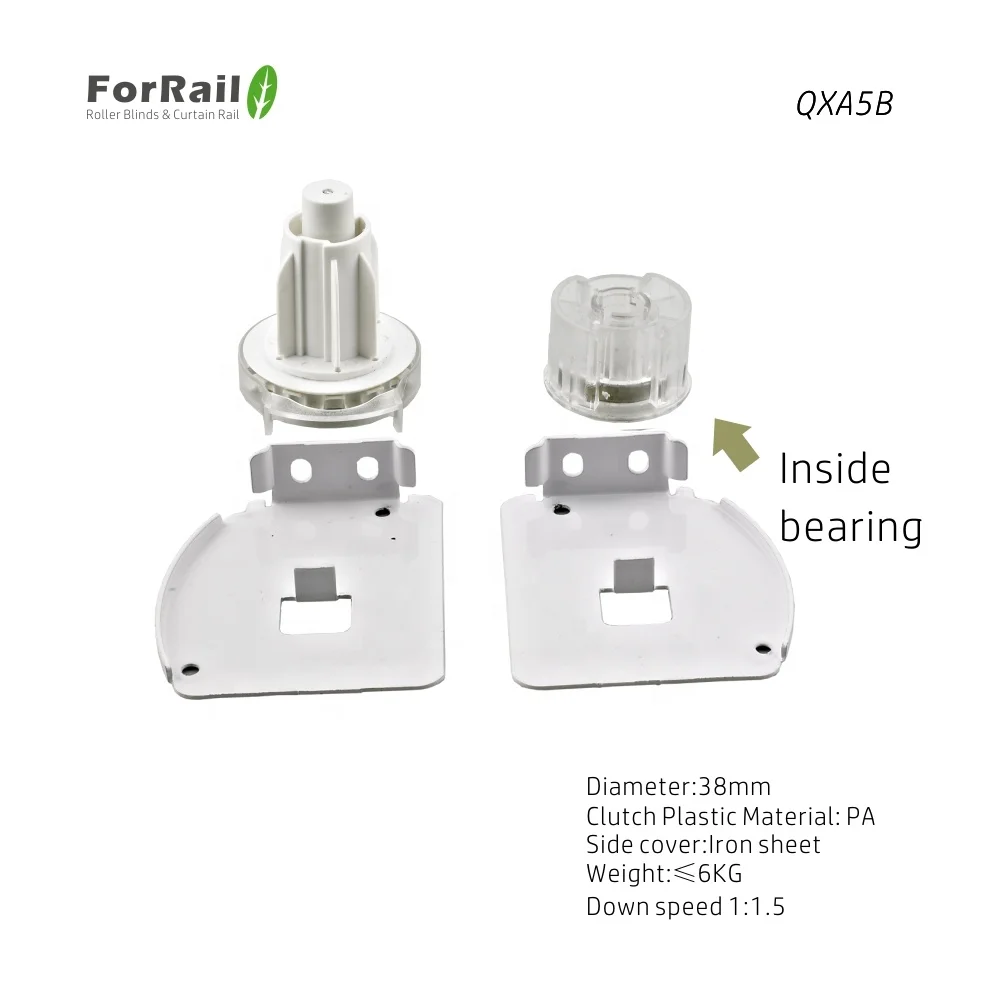 China wholesale market agent valance for roller zebra blinds parts accessories Plastic side bracket