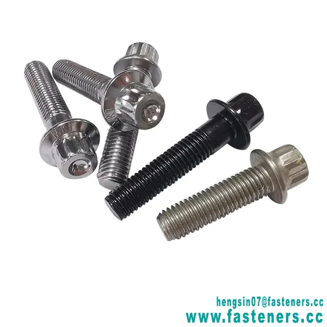 Customized Hot Sale Factory Price  Twelve Tooth Head Connector 12 Angles Corners Flange Bolts