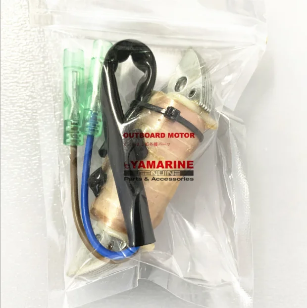 6B4-85520-00 China Manufacture 9.9HP 15HP Outboard Engine Spare Parts Charge Coil