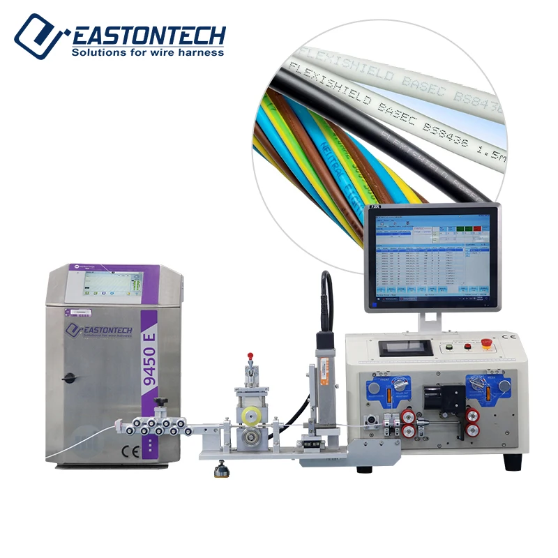 EW-3010+S Automatic Wire Harness Cutting Stripping Machine Cable Stripper Cutter Automatic Wire Cutting and Stripping Machine