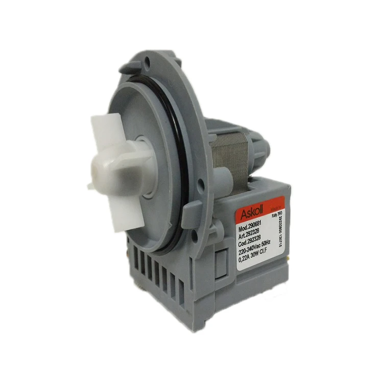 Askoll 290681 Model Original Water Drain Pump Spare Part for Washing Machine
