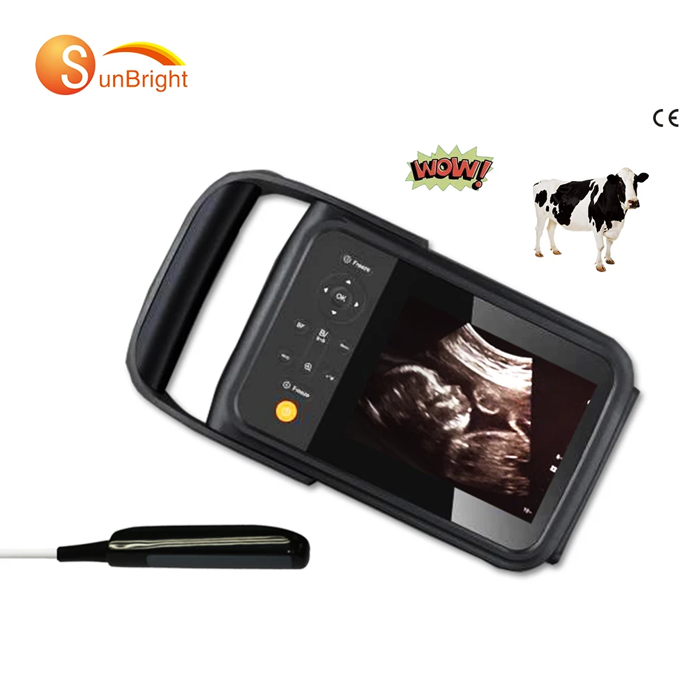 Portable Veterinary Handheld Ultrasound Machine Scanner For Animals Sheep Goat Cow