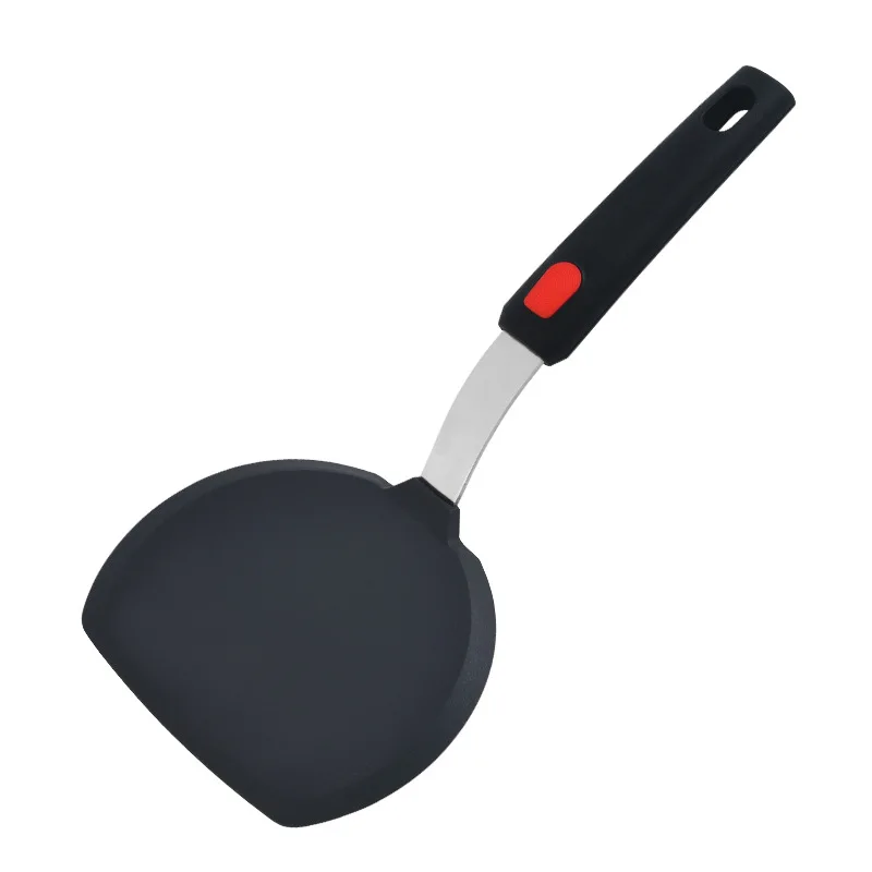 dark grey Stainless steel  cheap selling  5pcs handle laddle kitchen tools silicon cooking utensils set