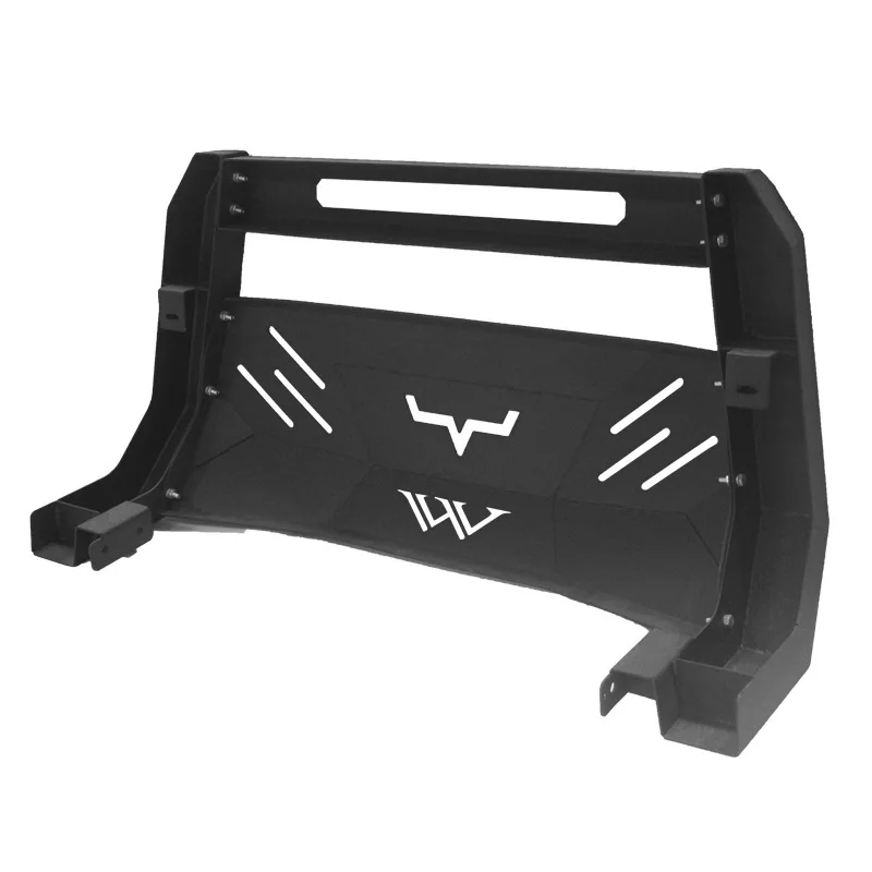 Customization 4x4 Accessories Black Stainless Steel Bull Bar For Toyota HILUX REVO