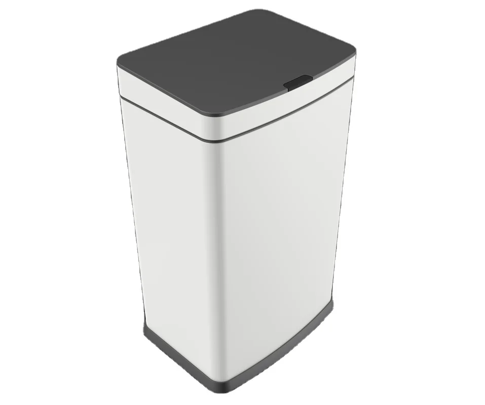Modern 20L 5 Gallon New  intelligent garbage bin touchless 0.3s fast response smart sensor Stainless Steel trash  can