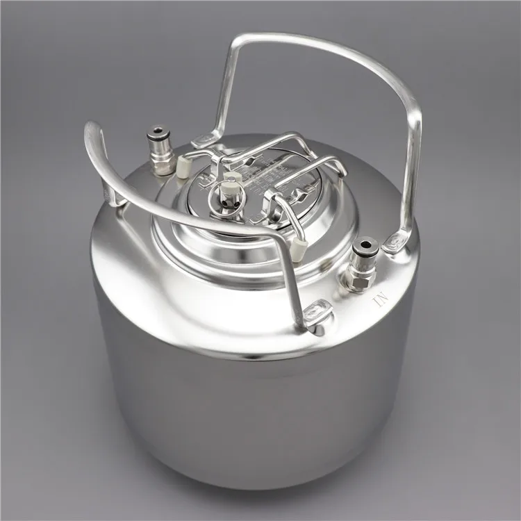 6L Ball Lock Corny Keg Cornelius Pepsi Soda beer keg with Handles Homebrew Draft Beer Dispenser