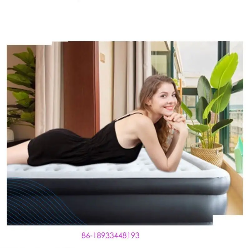 Надувной матрас нового дизайна, надувной матрас для отдыха на открытом воздухе из ПВХ, надувной матрас с насосом для путешествий