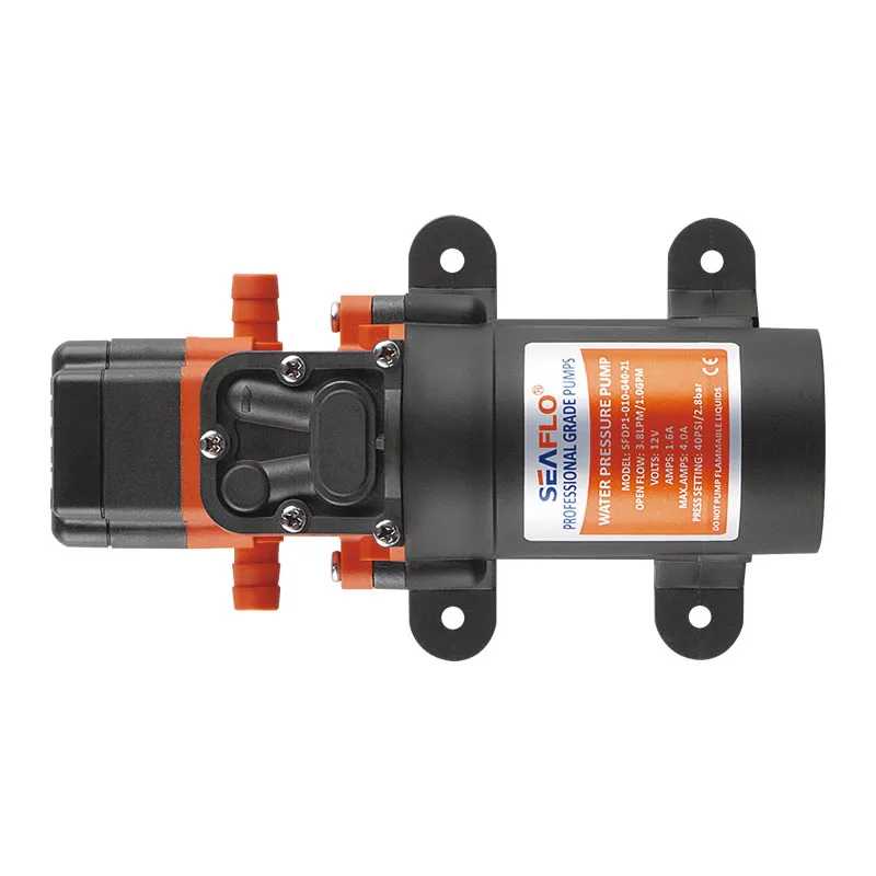 SEAFLO 1.1GPM quite operation water pump 24V automatic drink water pump for water dispensing