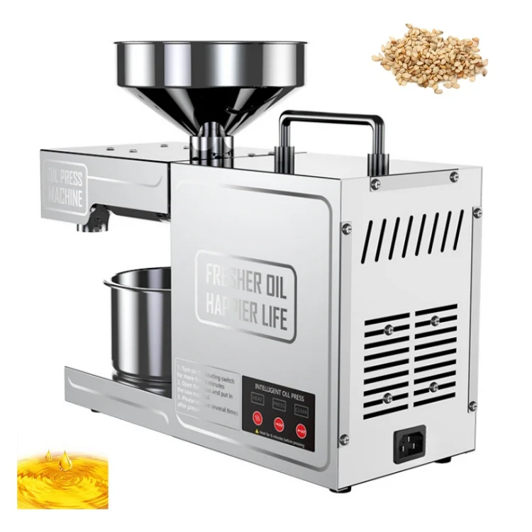 automatic oil press Making Machine Provided Soybean Peanut Hot Sale Oil Processing Machine Sunflower Oil Press Machine
