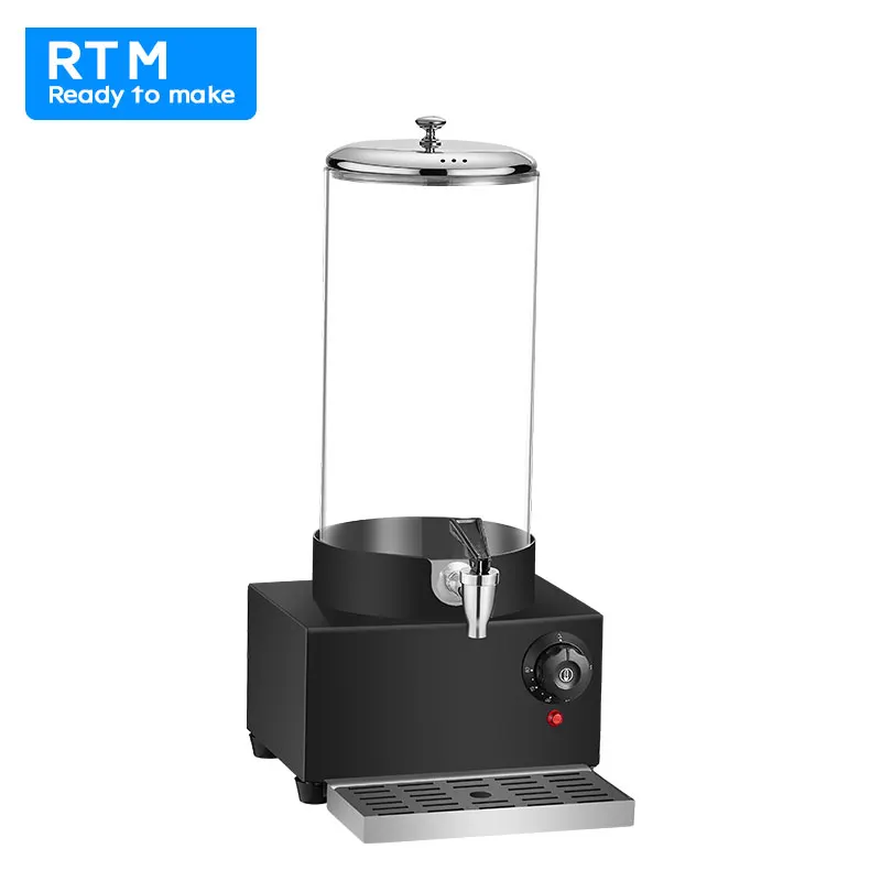 7-Liter Glass Bucket Electric Heating Juice Coffee Milk Beverage Dispenser for Buffet Use for Dispensing Drinks