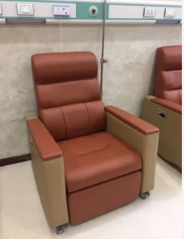 EU-MC534 Factory price economic High Quality manual adjustable Medical Recliner Dialysis Chair manual blood donation chair