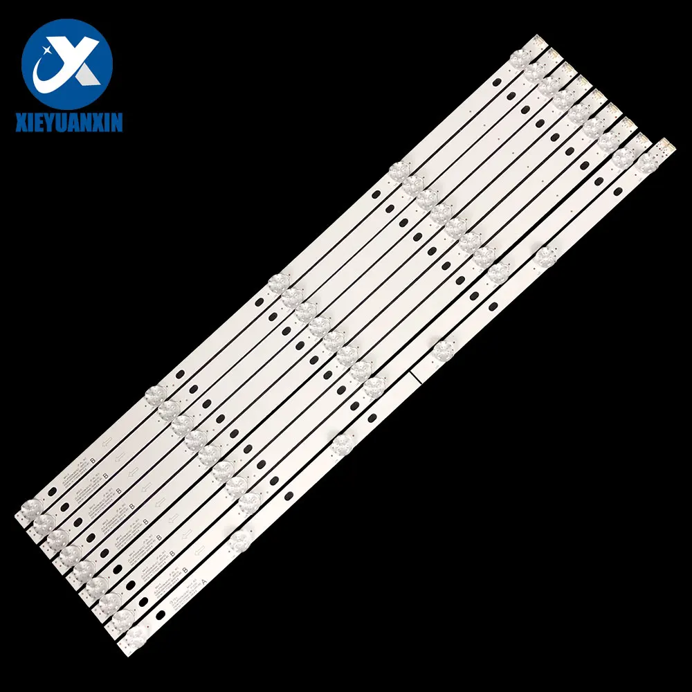 Led light strip for SansuiSLED55FHD Backlight Strip TV Spare Parts 3pcs/set 913mm LCD TV Backlight Strips