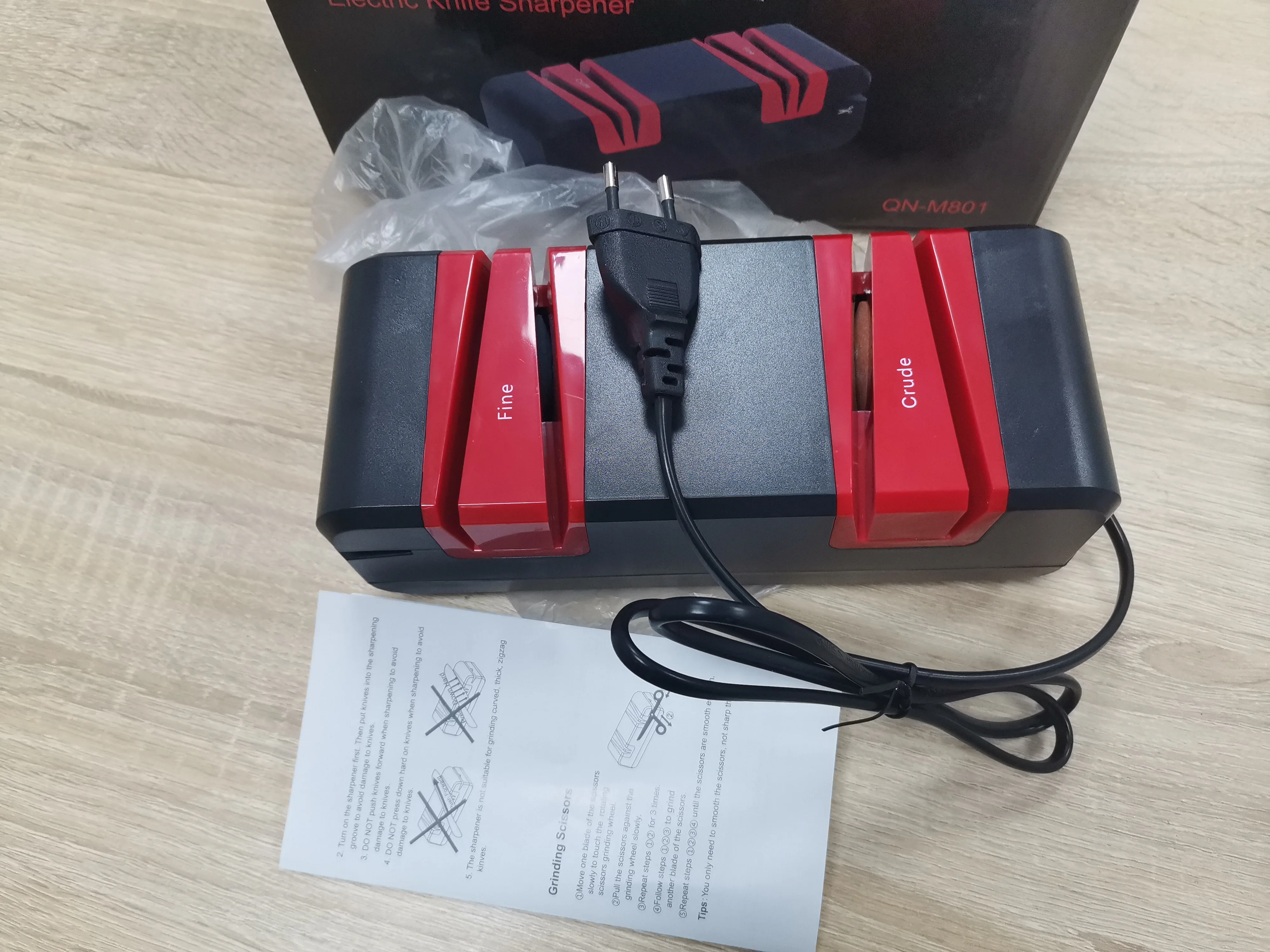 Hot recommend 110-230V knife sharpening machine 4 stage professional kitchen use Electric Knife Sharpener