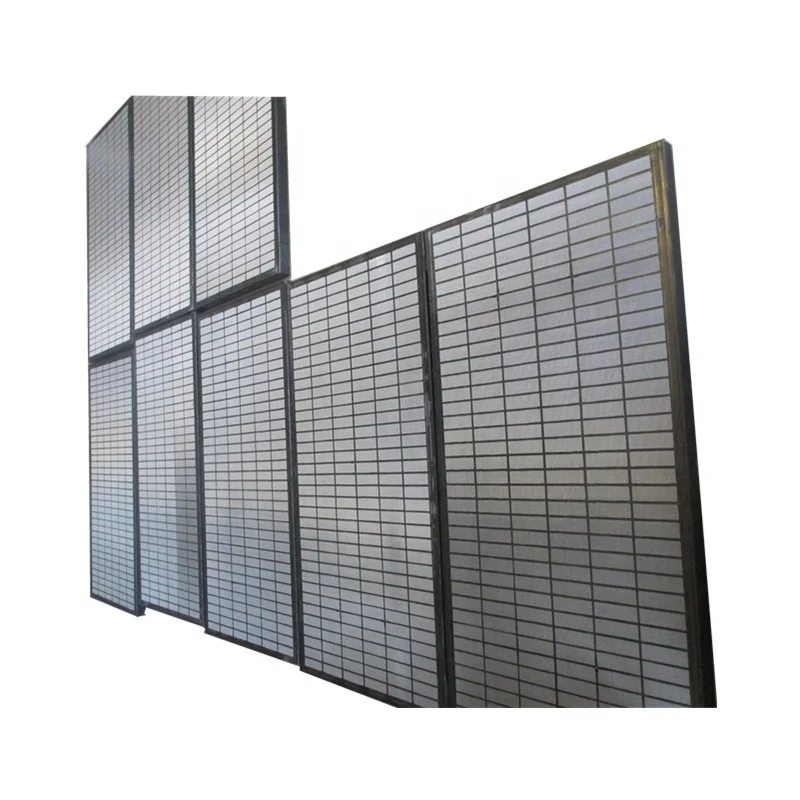 Oil drilling replacement filter screens for Mongoose shale shaker
