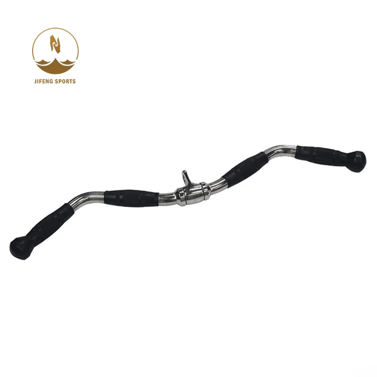 Gym Equipment Multi Functional Trainer Attachment Rubber Single Open Sided Stirrup Cable Handle