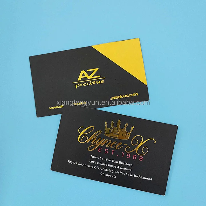 Business Card Printing Service Eco-friendly Double Side Name Custom Logo Membership Vip Embossed Business Card Printing Custom