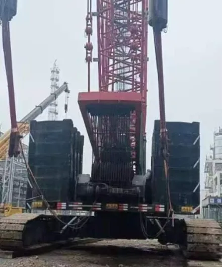 400ton Sany used crawler crane SCC4000 Used crane made in China Sany