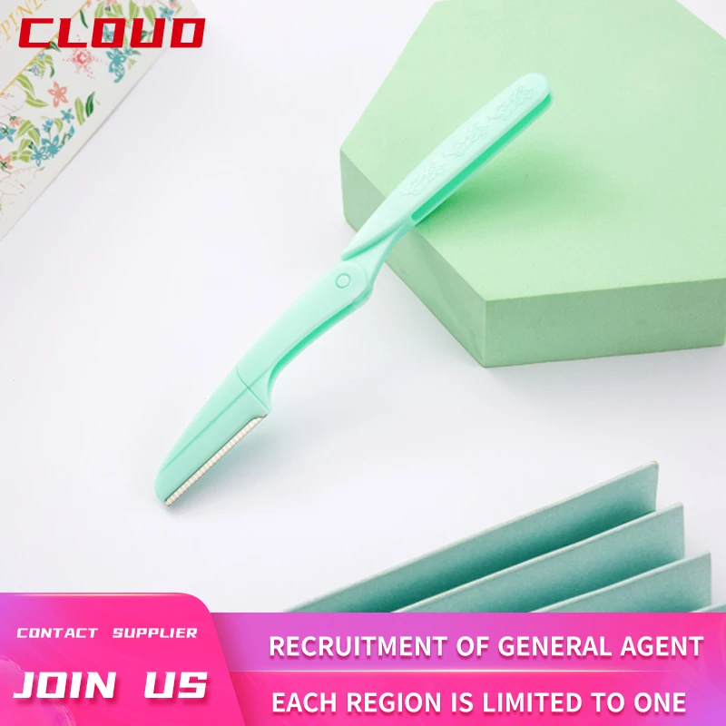 Hot Sale OEM ODM Manual Mini  Eyebrow Razor Dermaplaning Tool For Face