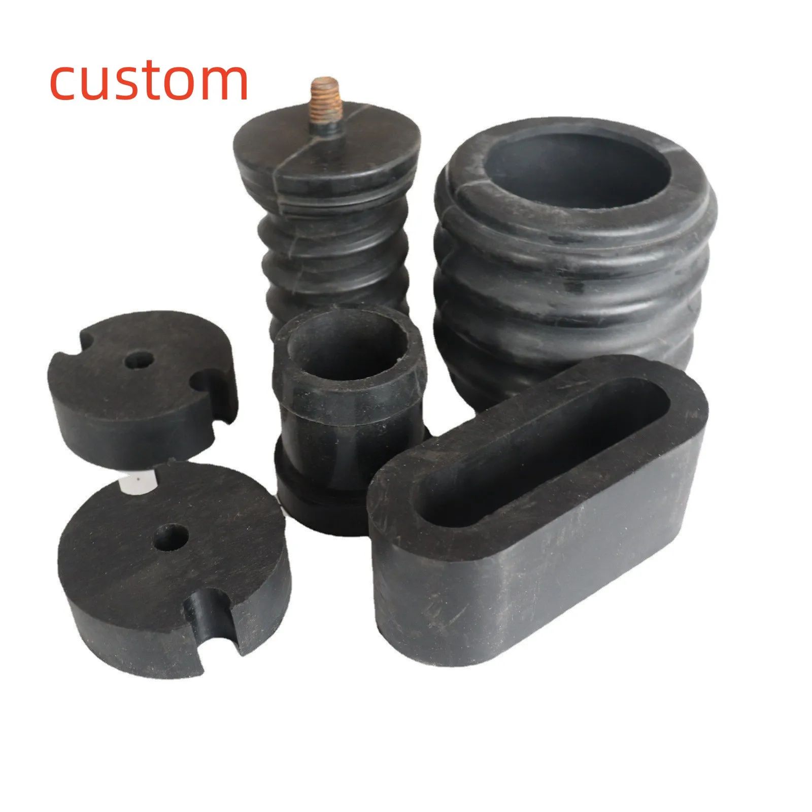 Customized OEM ODM die-cutting industrial mechanical engineering SR NBR EPDM rubber Sealing Washers spacer rubber silicone part