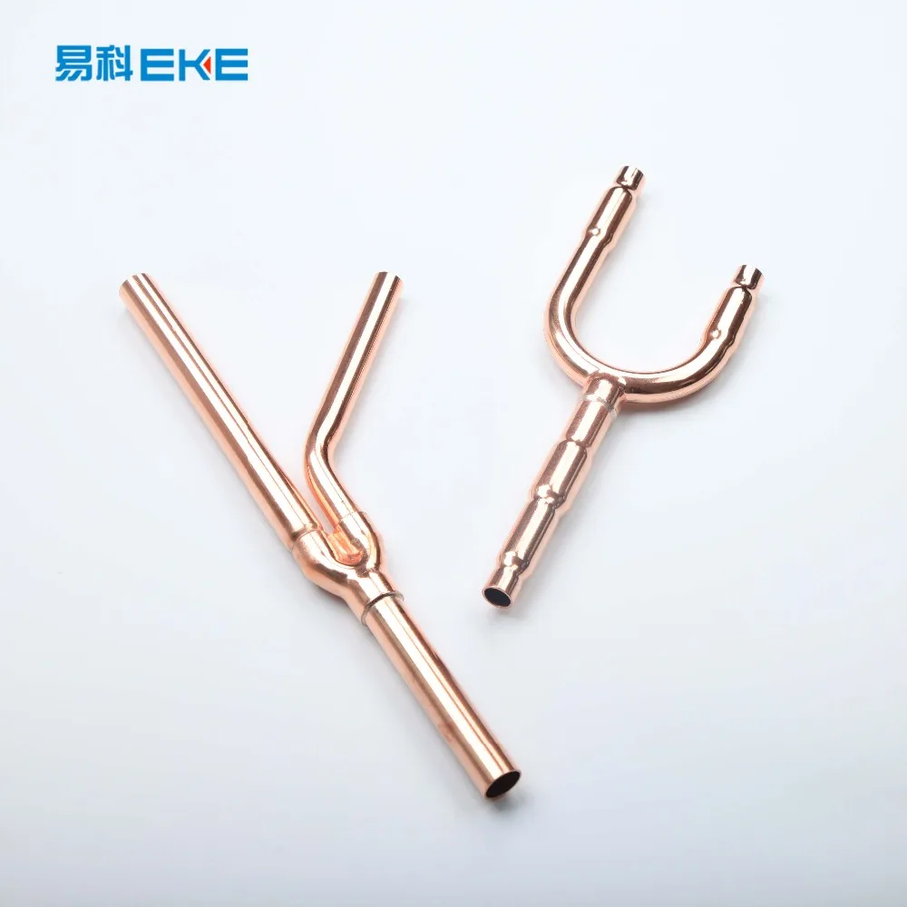 Разделитель газа LG для внутреннего блока, медная трубка, T & Y-образная разветвительная муфта, части кондиционеров