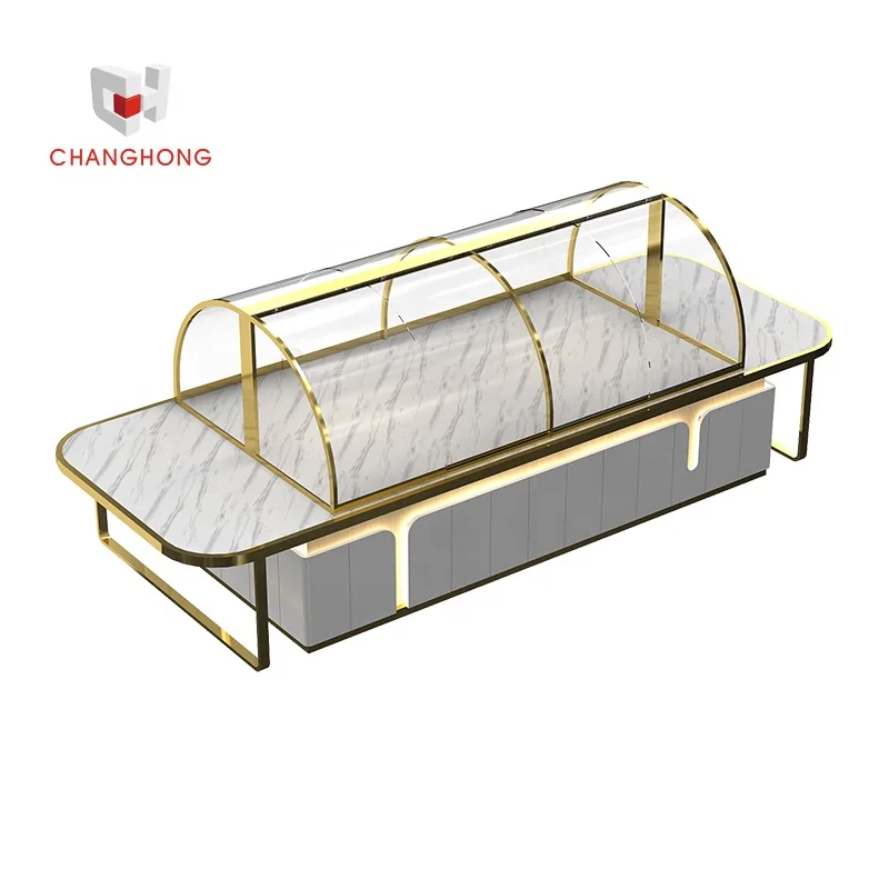 Bread display showcase cabinet wood cake case shelf counter wooden bakery display racks