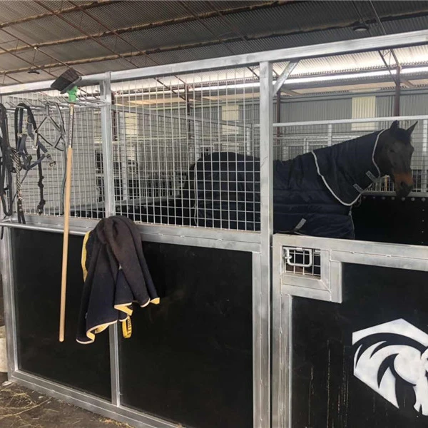 Хорошая обратная связь, сталь, оцинкованная долговечность, конюшня для лошадей, конюшня для лошадей