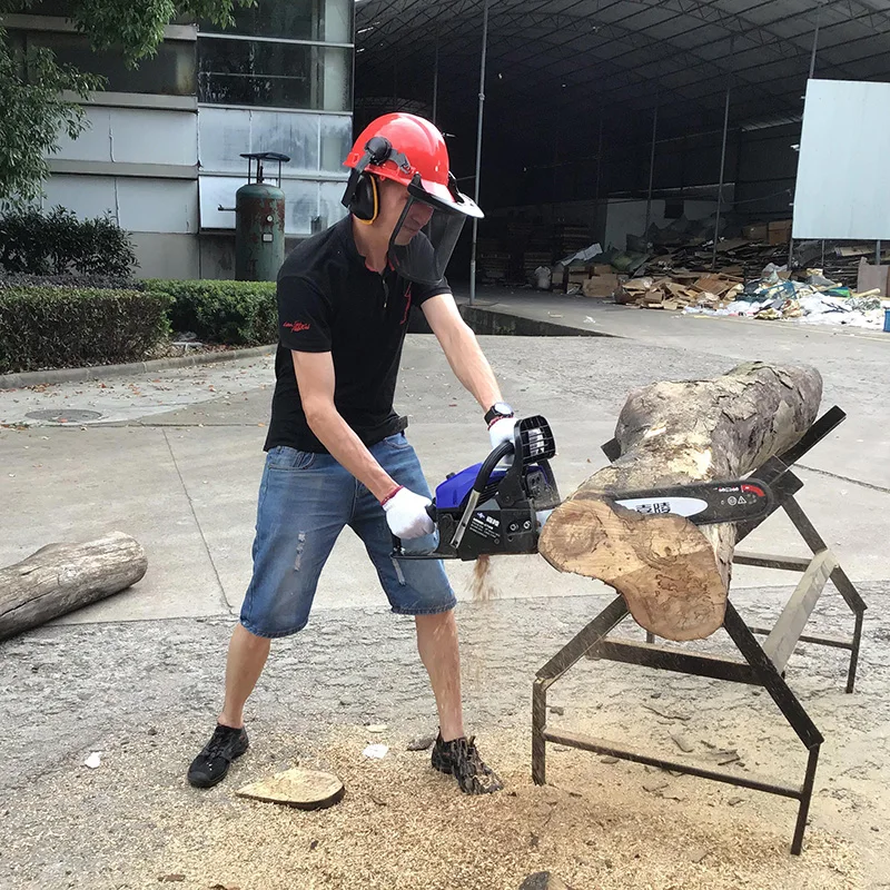 JIALING Portable chainsaw 25.4cc 900w Gasoline ChainSaw Machines cheap Gasoline chain saw wood cutting machine