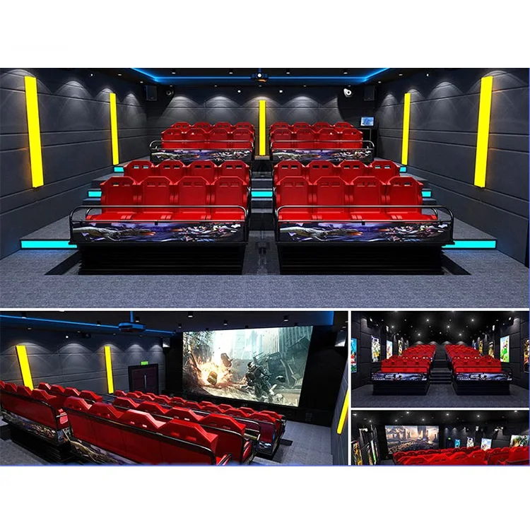 Earn Money VR Truck Mobile Cinema virtual reality cinema 4D 5D 7D Movie Theater for amusement