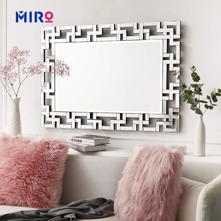 MIRO Customized Wall Decorative Mirror Luxury Large Size Decorative Mirror For Living Room