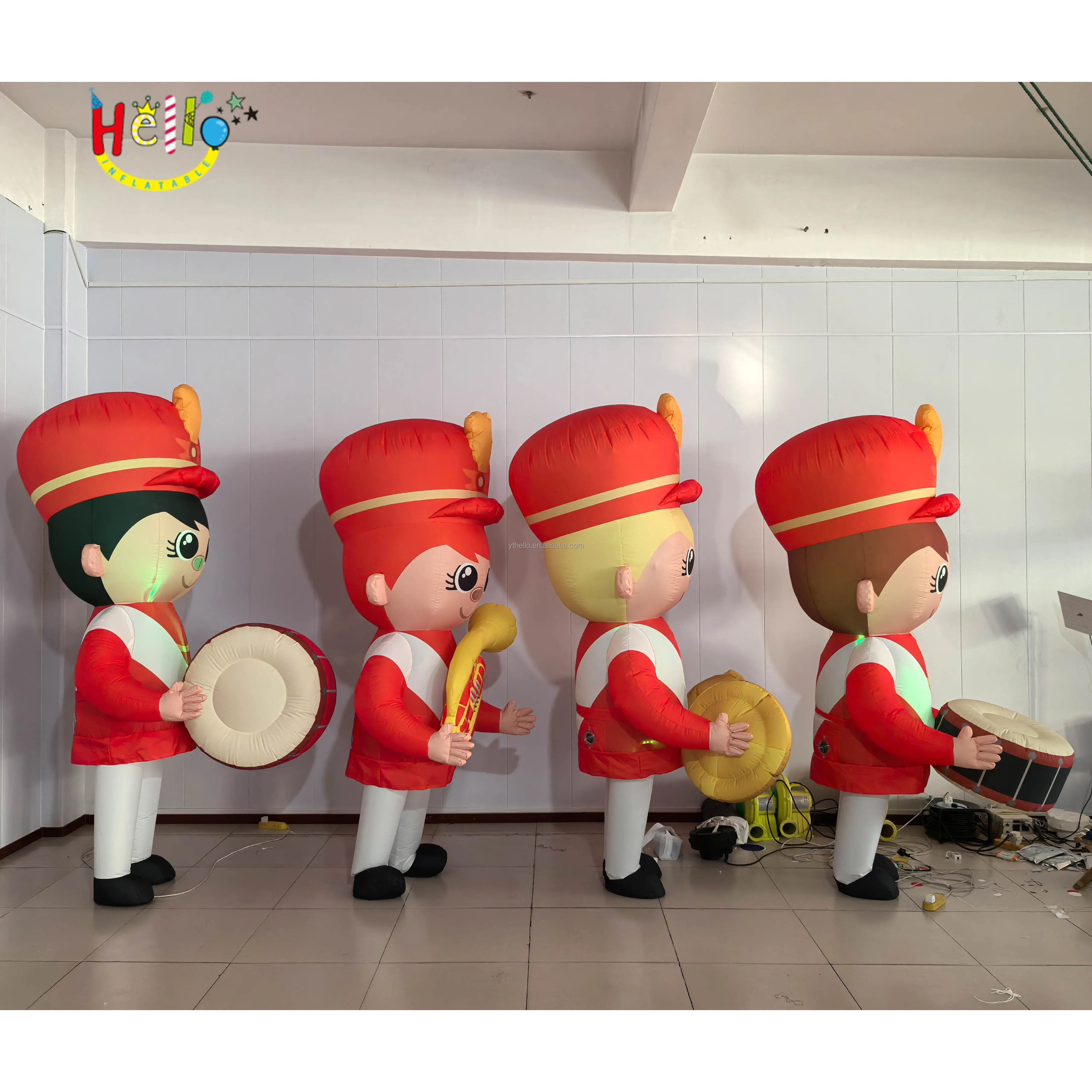 Festival City Parade Event Walking Inflatable Charater Costume Inflatable Band Walking Costume