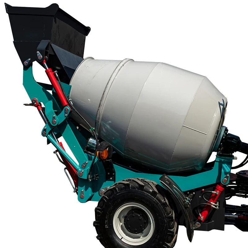 1.5M3 model self loading concrete mixer truck with pump price diesel engine self-loading concrete mixer with pump