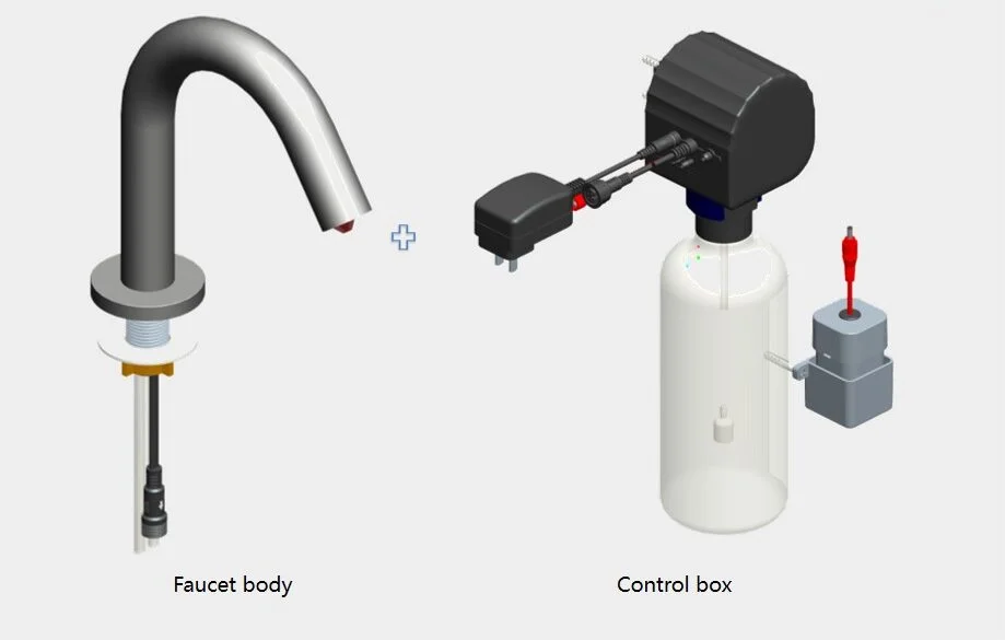 Rajeyn завод автоматический датчик дезинфицирующее средство для рук электронный дозатор жидкой пены мыла CE Одобрено RoHS