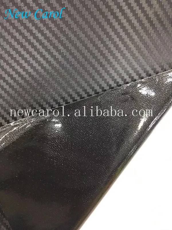 Высококачественные автомобильные аксессуары меняющая цвет пленка для автомобиля 3D Черная Виниловая из углеродного волокна