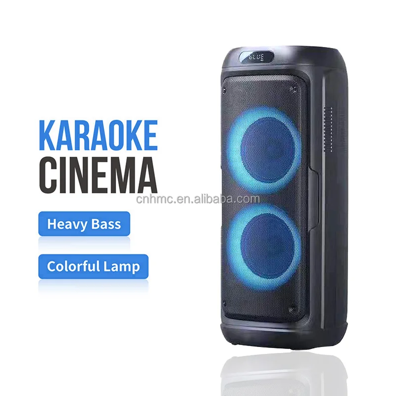Parlantes kimiso QS-8603 двойной 6,5 дюймов партии большой хорошее качество письма-kimiso Sond Dj звуковая колонка размером с разноцветными огнями