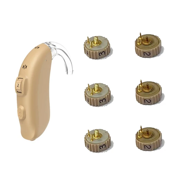 4 Channel Multi-Channel Signal Processing High Performance Adaptive Layered Noise Reduction Programmed BTE hearing aid
