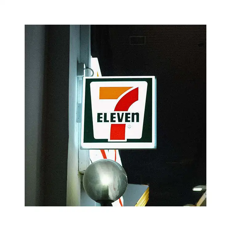 Custom Storefront Acrylic 3D Light Box Led outdoor advertising Sign