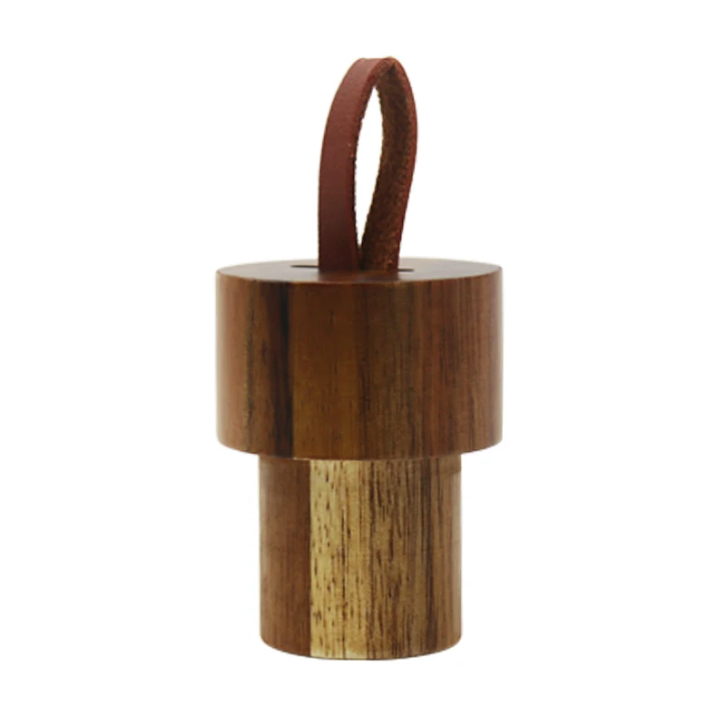 Clear Whiskey Decanters Wood Base Glass Bottle Bar Wine Decanter 2200ml