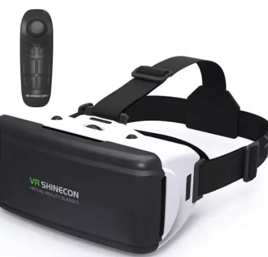 QWAY Vr Helmet Binoculars 3d Glasses Virtual Reality Vr Headset For Smart Phone Video Game