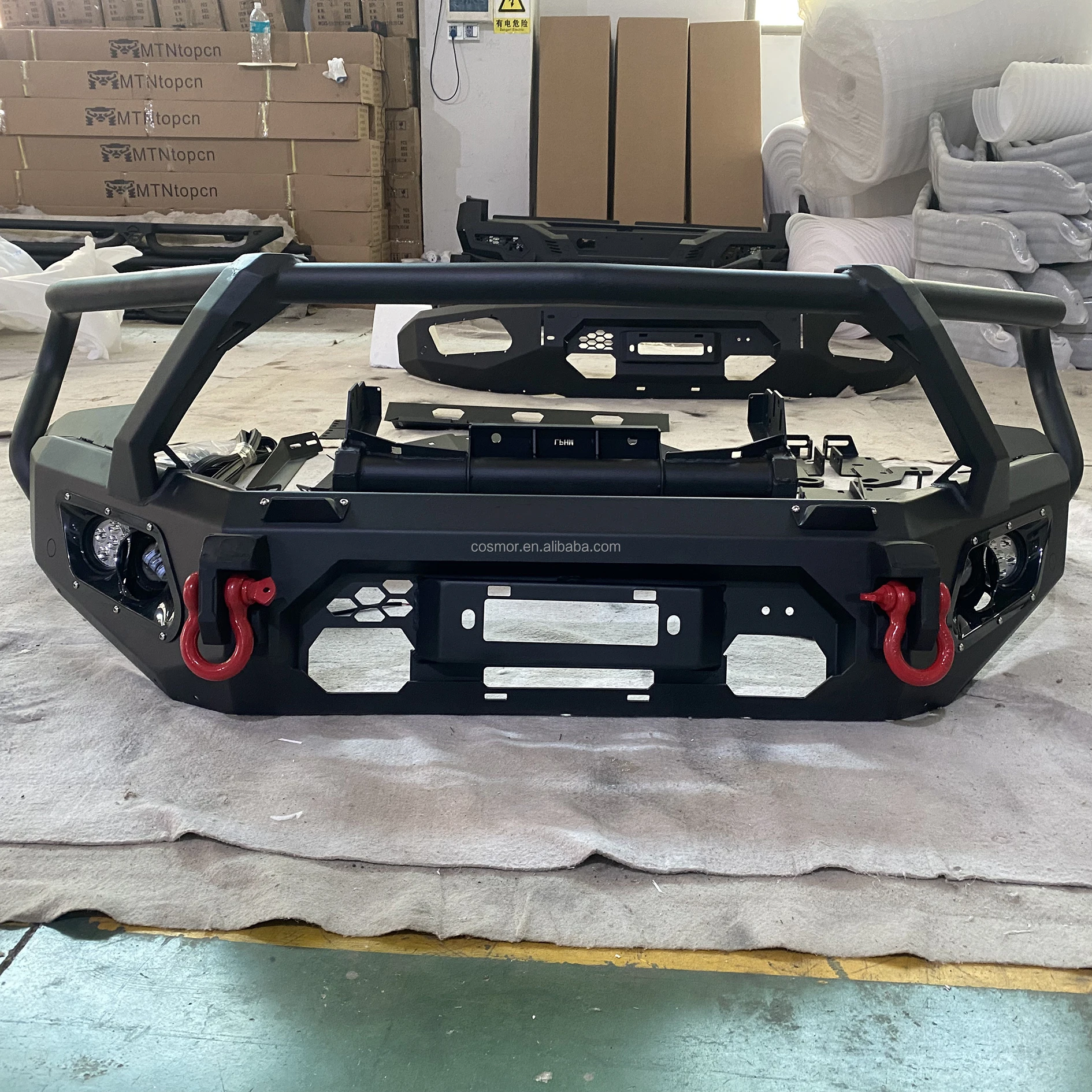 Steel front bumper for Ford Ranger T6 T7/T8 and T9 next Gen Ranger Raptor19-22