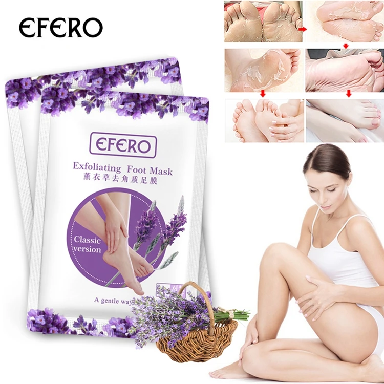 Feet Exfoliating Foot Mask Skin Care Peeling Dead Skin Feet Mask Pedicure Socks Foot Cream for Heels ST