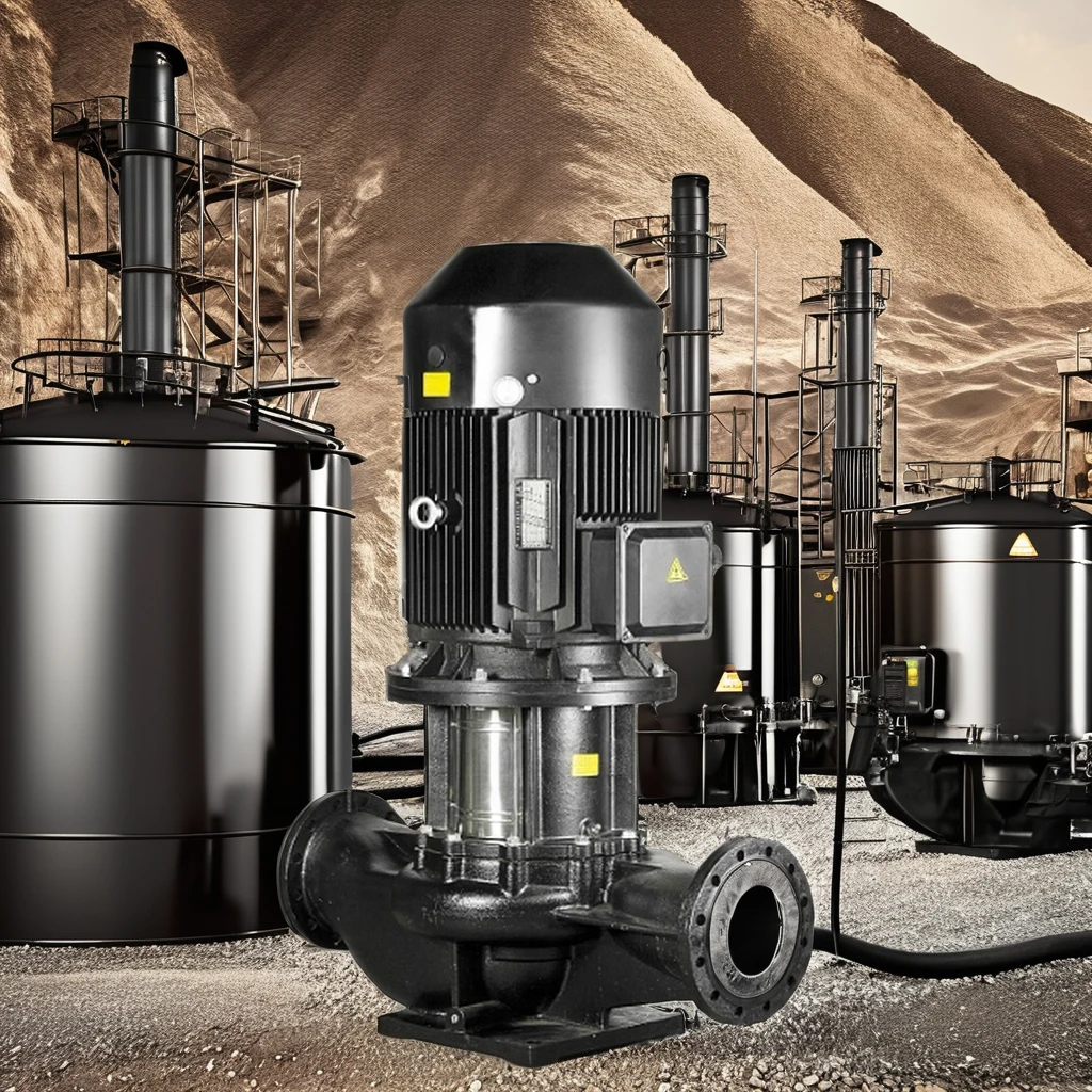 High Efficiency Water Pump Vertical Canned Motor Inline Centrifugal Pump for Hot Water Pressurized Circulation Hot