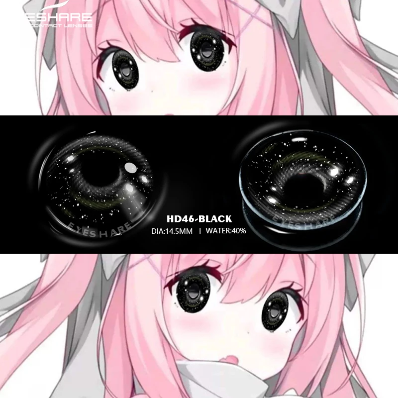 EYESHARE Comfortable Hidrocor Color Contacts Circle Color Eye Contact Lenses Wholesale Yearly Cosplay Colored Contact Lenses