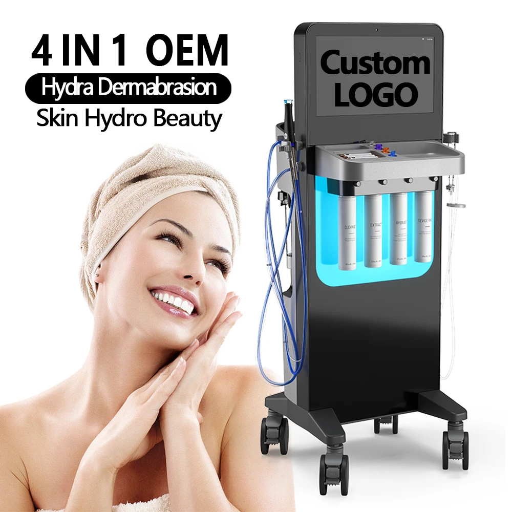 Aqua Hydro Jet Peel Hydra Beauty 14 In 1 Professional Machines Beauty Salon Oxygenation Facial Care Equipment
