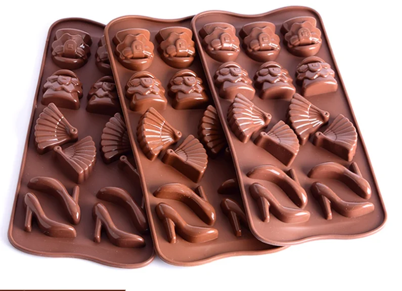 Chocolate Mold Candy Baking Cake Mold Hot Sales Silicone Moulds Cake Tools Moule Silicone Silicone Molds for Epoxy Resin 50g