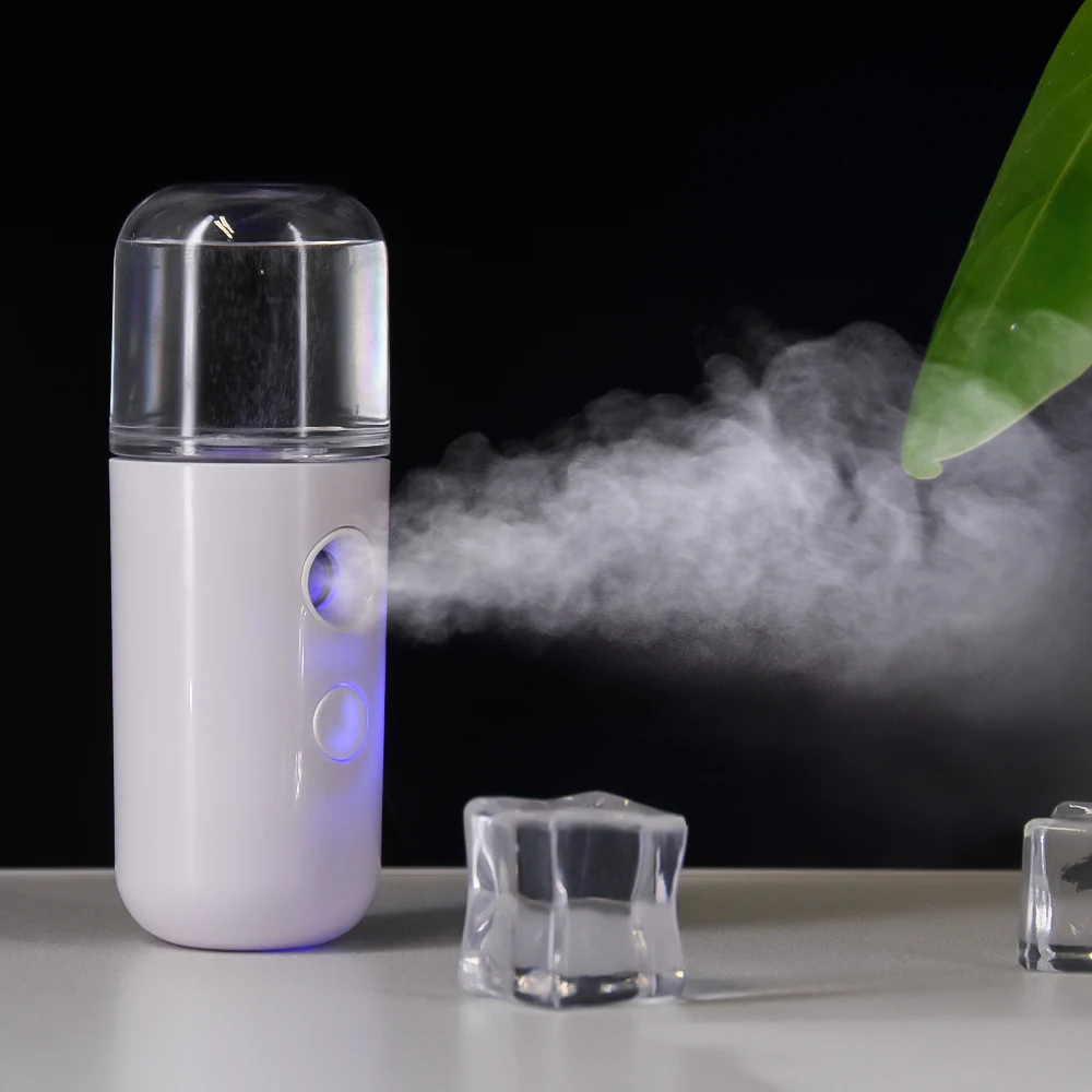 Hot Sellings 2021 Portable Beauty Devices Screwing Water Tank 30Ml Nano Steam Vaporizer Device For Face