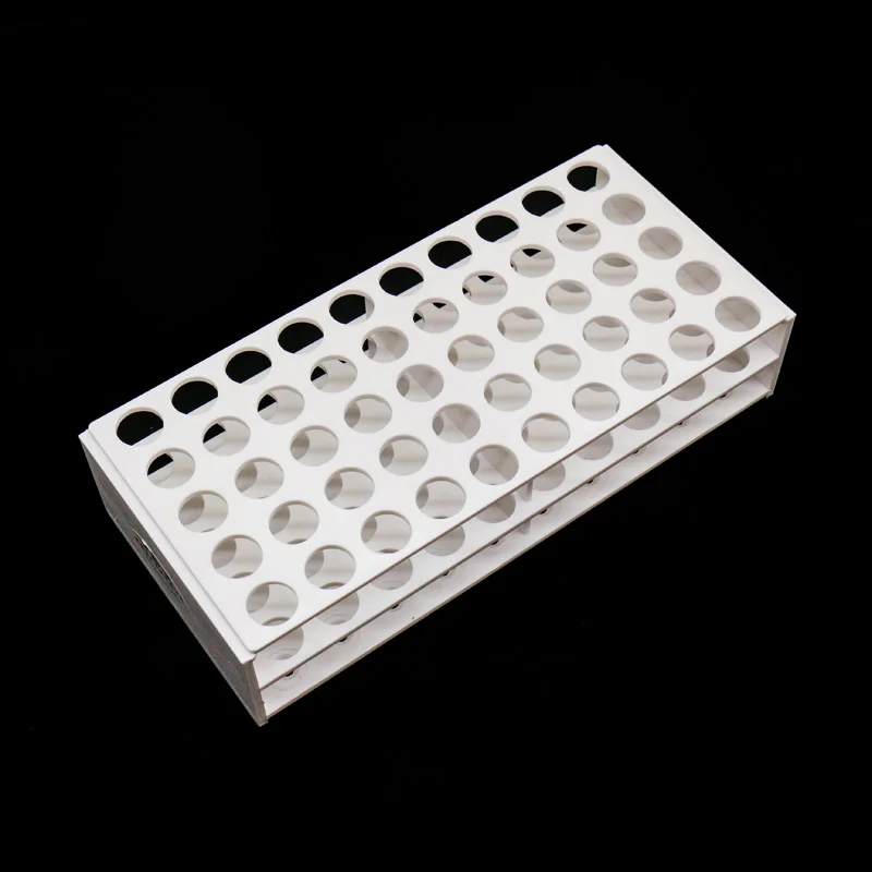 laboratory equipments plastic  one- piece test tube rack